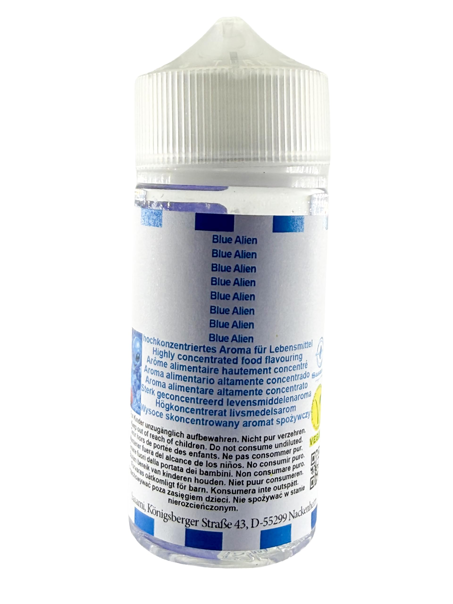 Blue Alien aroma concentrato - vegano - Sasami - 100ml