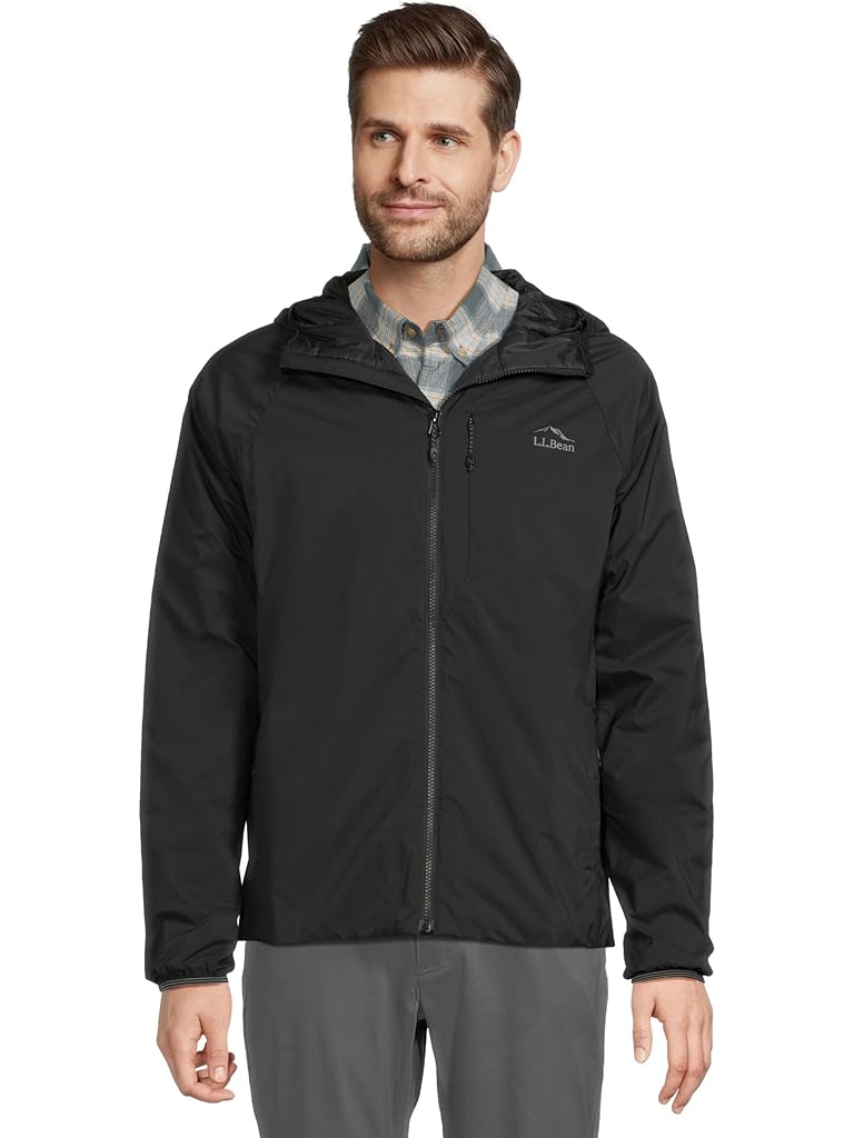Black L.L.Bean Primaloft Packaway Air Hoodie