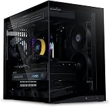 Mini-Tour Lian Li O11 Dynamic Mini V2 Flow Boîtier, Boîtier PC, Boîtier Gaming Noir - 1