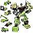NBK Deformation Oversize Toys Robot Devastator Engineering Combiner 6 in 1 Action Figure Car Truck Model Gift for Kids Boys (