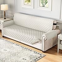 Vista 12 de Fundas de cojín impermeables para sillón reclinable, funda antideslizante para sofá de 1, 2, 3, 4 plazas, funda protectora para gatos y perros, Negro