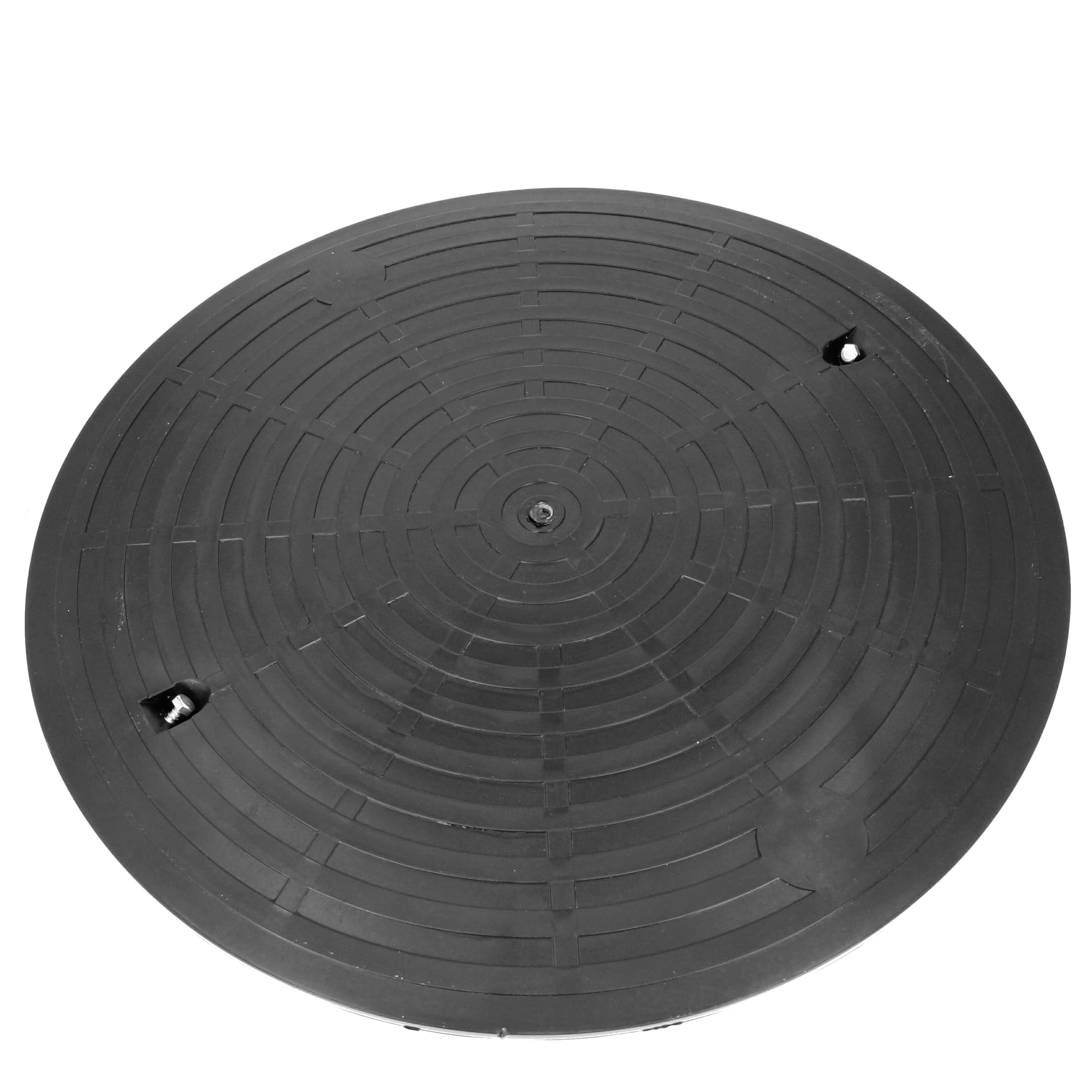 Millto™ Tapa de Boca Redonda, Diámetro DN540, Negro, Polipropileno, Tapa de Canal y Desagüe, Cisterna, Kl. A15, Carga hasta 1,5 t, Cubierta Ondulada