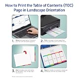 Avery Table of Contents Dividers, 1-31 Tab, Multicolor, 1 Set – view 7