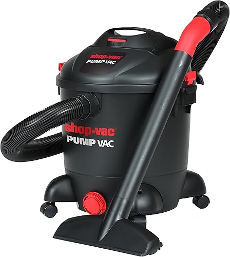 Shop-Vac 5871205 Aspiradora con bomba de agua en seco y húmedo de 12 galones con bomba de agua integrada, 5.0 CV pico, 2.5 pulgadas de diámetro x