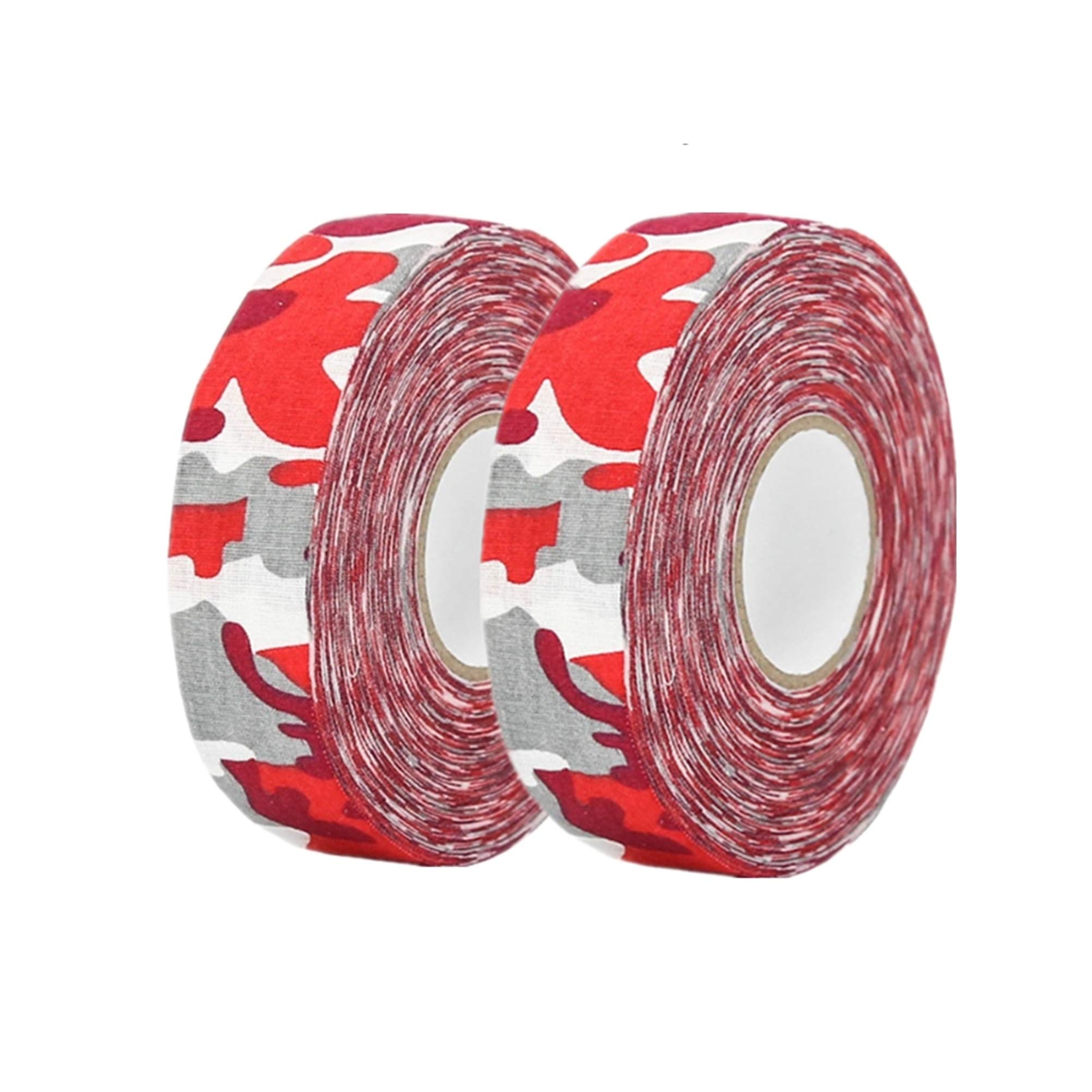 TMEEIHNSS Hockey Tape,Cloth Easy to Stretch and Tear,Athletic Sport Hockey, Baseball Tape,1" x 27 yd (2 Pack)