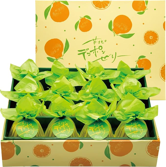 Amazon 熊本菓房 熊本県芦北デコポンゼリー12個入 ギフト箱入り ゼリー詰め合わせギフト 熊本菓房 ゼリー 通販