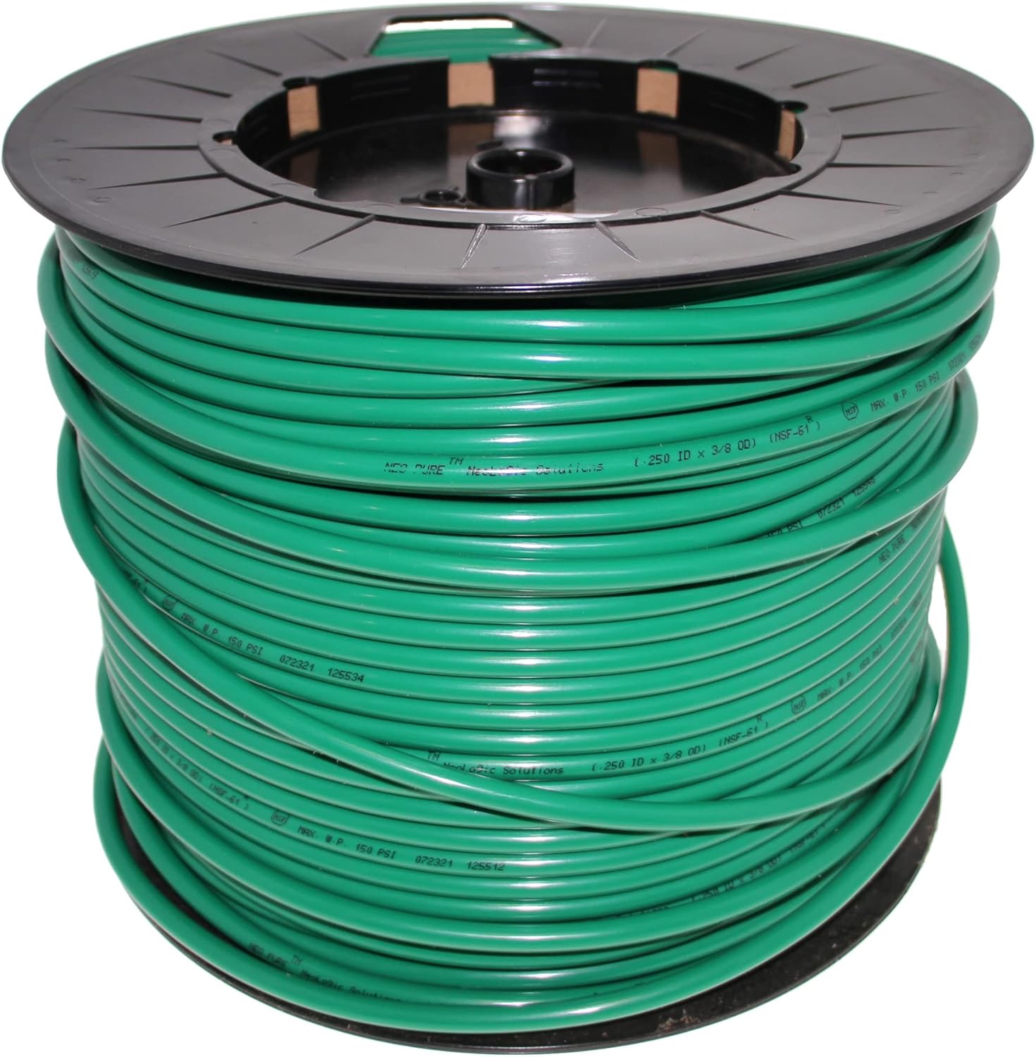 Neo-Pure - 3/8 OD LLDPE Polyethylene Tubing 500 ft Roll (Green)