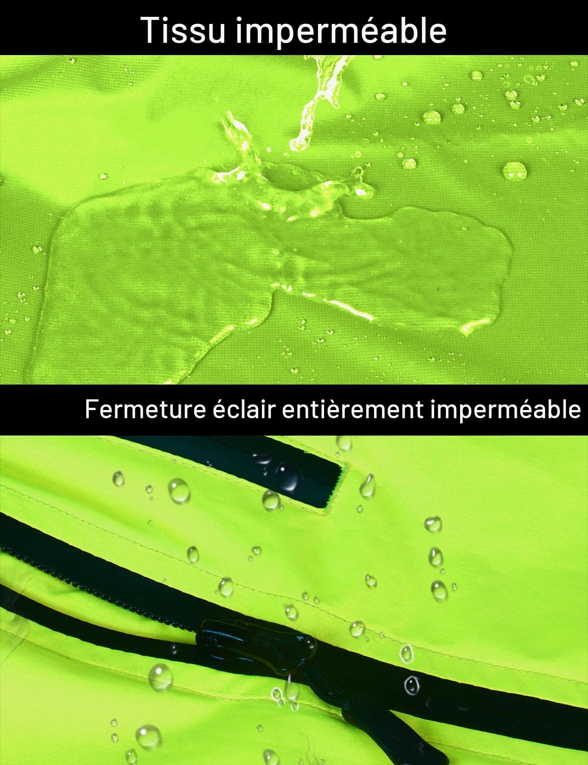 BALEAF Veste de cyclisme imperméable respirante coupe-vent légère pour homme