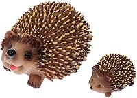 Vista 1 de GANAZONO 2 figuras en miniatura para decoración del hogar, adornos de escritorio para bonsái y juguete de niño y niña, lindas decoraciones