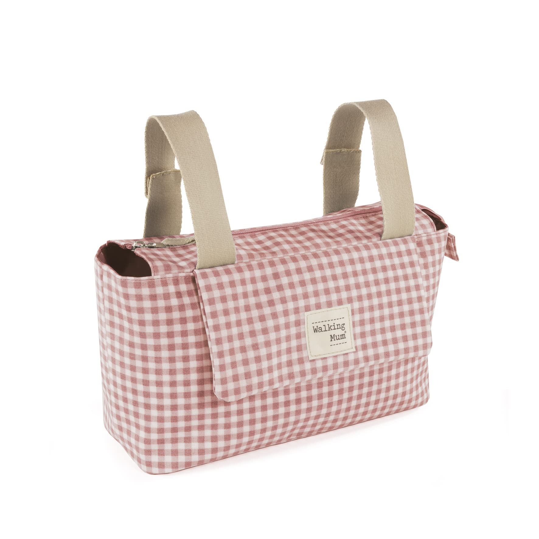 Borsa per la maternità per passeggino Walking Mum Rosa 31 x 17 x 12 cm