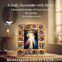 Vista 7 de Holy Land Market Stations of The Cross Icon Plaque All in Olive Wood from Belén (11.4 x 9.4 in o 11,5 x 9,5 pulgadas) (Divine Mercy)