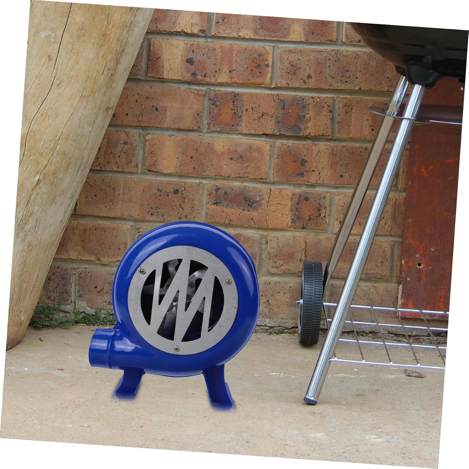 Manual Hand Crank Blower for Barbecue Camping Portable Outdoor Fire Blower Small Cooking Fan Equivalent to 120w Utility Blowing Tool