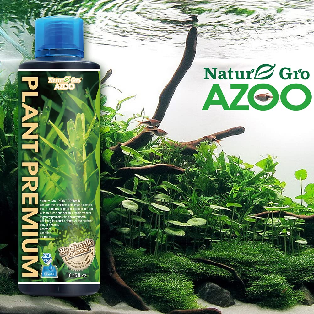 AZOO PLUS-PLANT PREMIUM 1 Litro Fertilizante para Plantas Acuáticas
