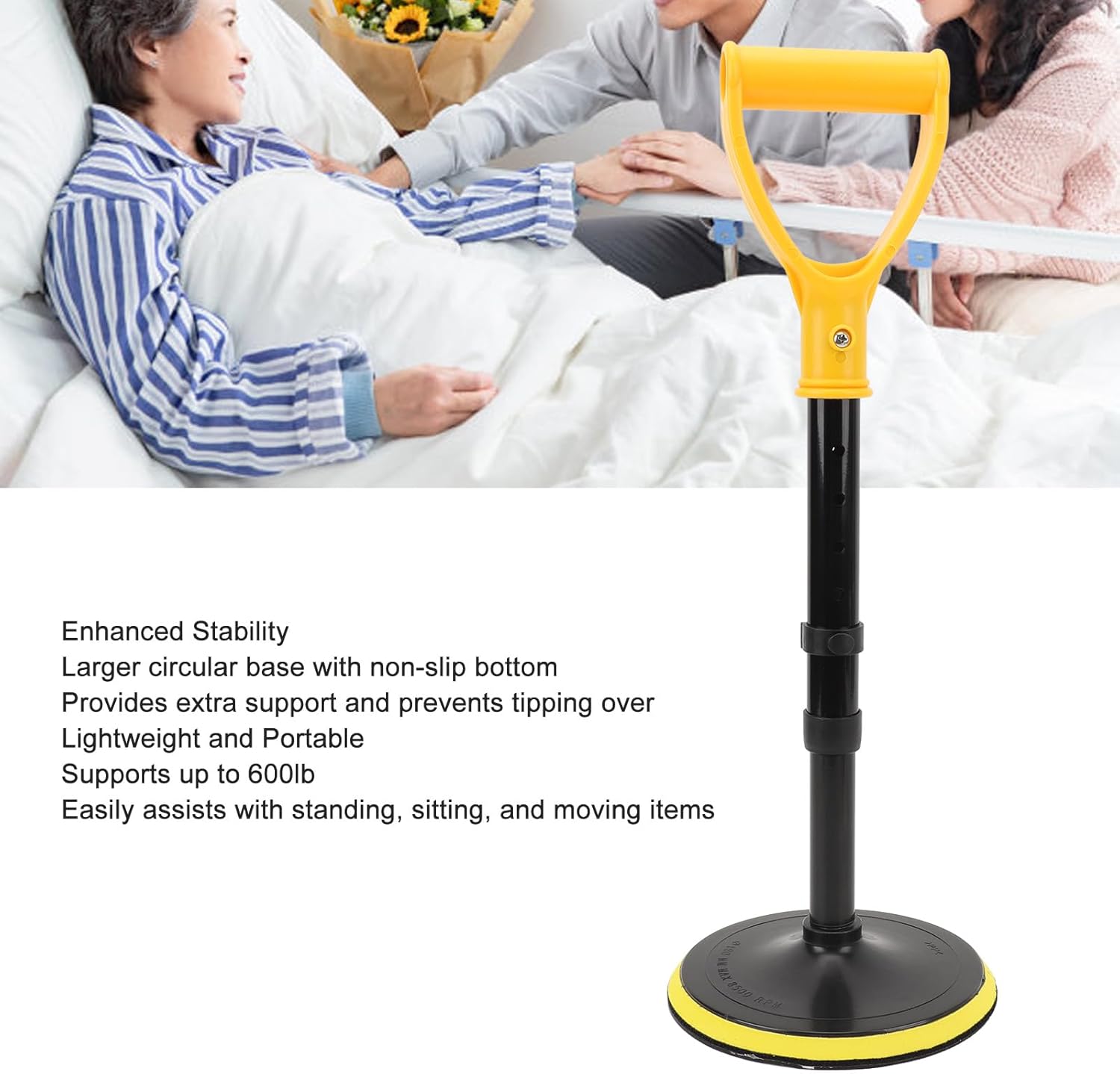 Mobility Aids Tool Help Seniors Get up from Floor, Adjustable Standing Assist Device Mobility Aid Device Elderly Lift Assist Devices for Old People with Knees Issue