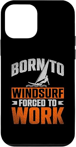 iPhone 12 mini Born To Windsurf Forced To Work Surfing Case