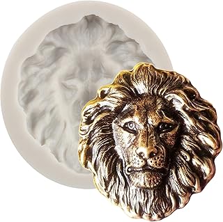 Lion Head Silicone Fondant Molds For Cake Decorating Cupcake Topper Candy Chocolate Gum Paste Polymer Clay - Buy now
