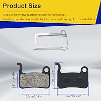 AHL 4 pár féktárcsa-betét Shimano XTR XT LX Deore Saint SLX kerékpárhoz 2