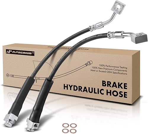 Miniatura 15 de A-Premium Mangueras hidráulicas para freno trasero del conductor y del pasajero compatibles con modelos seleccionados de Ford, Explorer 2012-2019