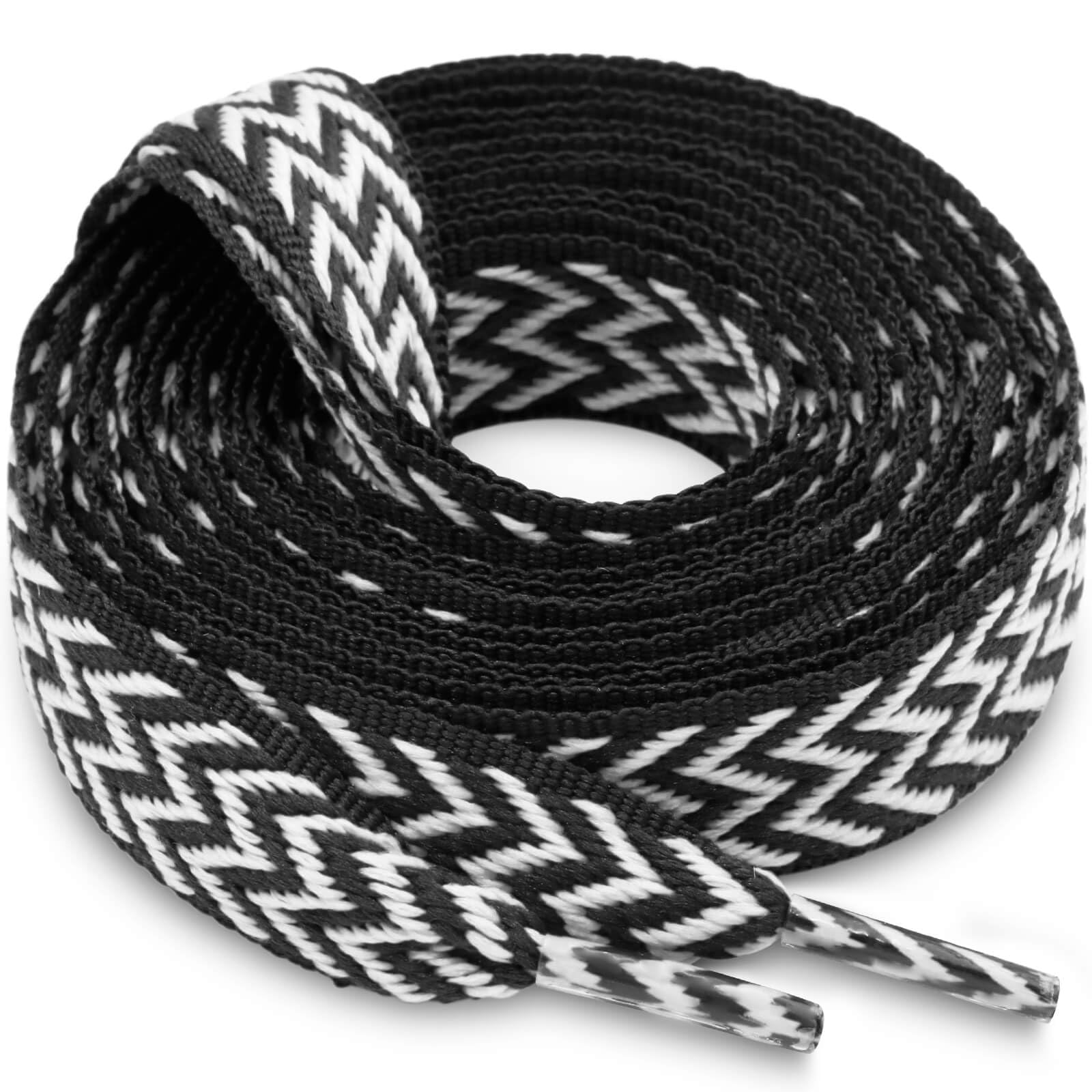 WEGOODZF Flat Fat Sneakers Shoelaces: 2 Pair 3/5Inch Extra Wide Thick Shoe Laces