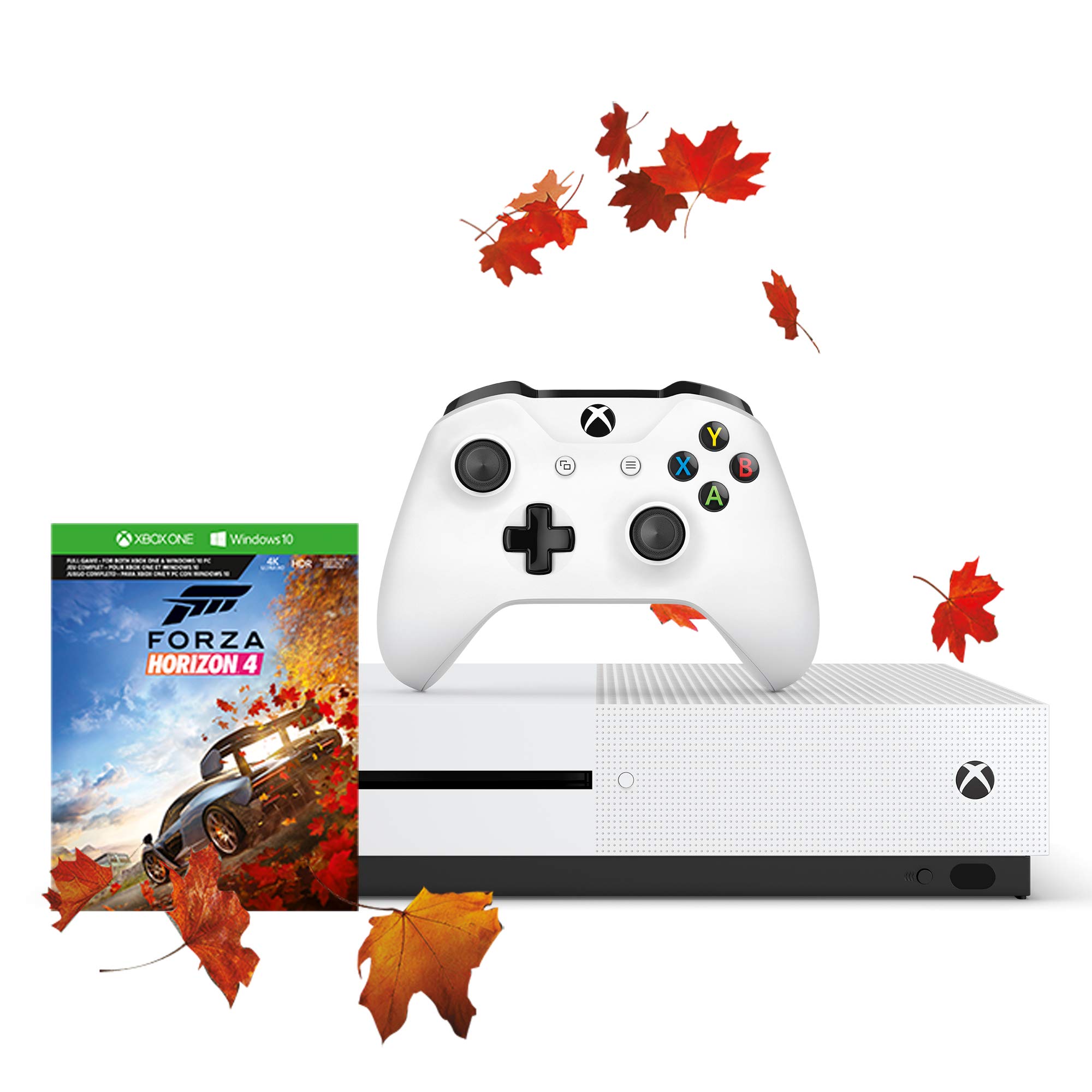 Xbox One S 1TB + Forza Horizon 4 + 14gg Xbox Live Gold + 1 Mese Gamepass [Bundle]