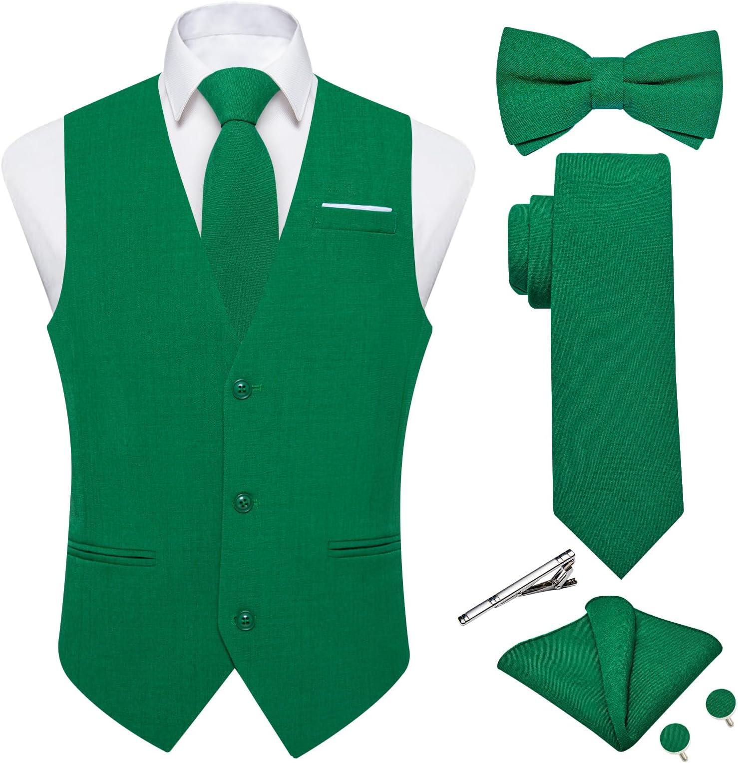 DiBanGu mens Tie Formal (pack of 5)