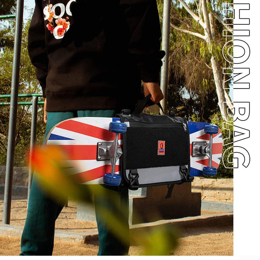 SPORTARC Skateboard Tasche, Skateboard Rucksack Longboard Handtasche, Longboard Surfboard Aufbewahrung Rucksack für Surfbrett, Fischbrett