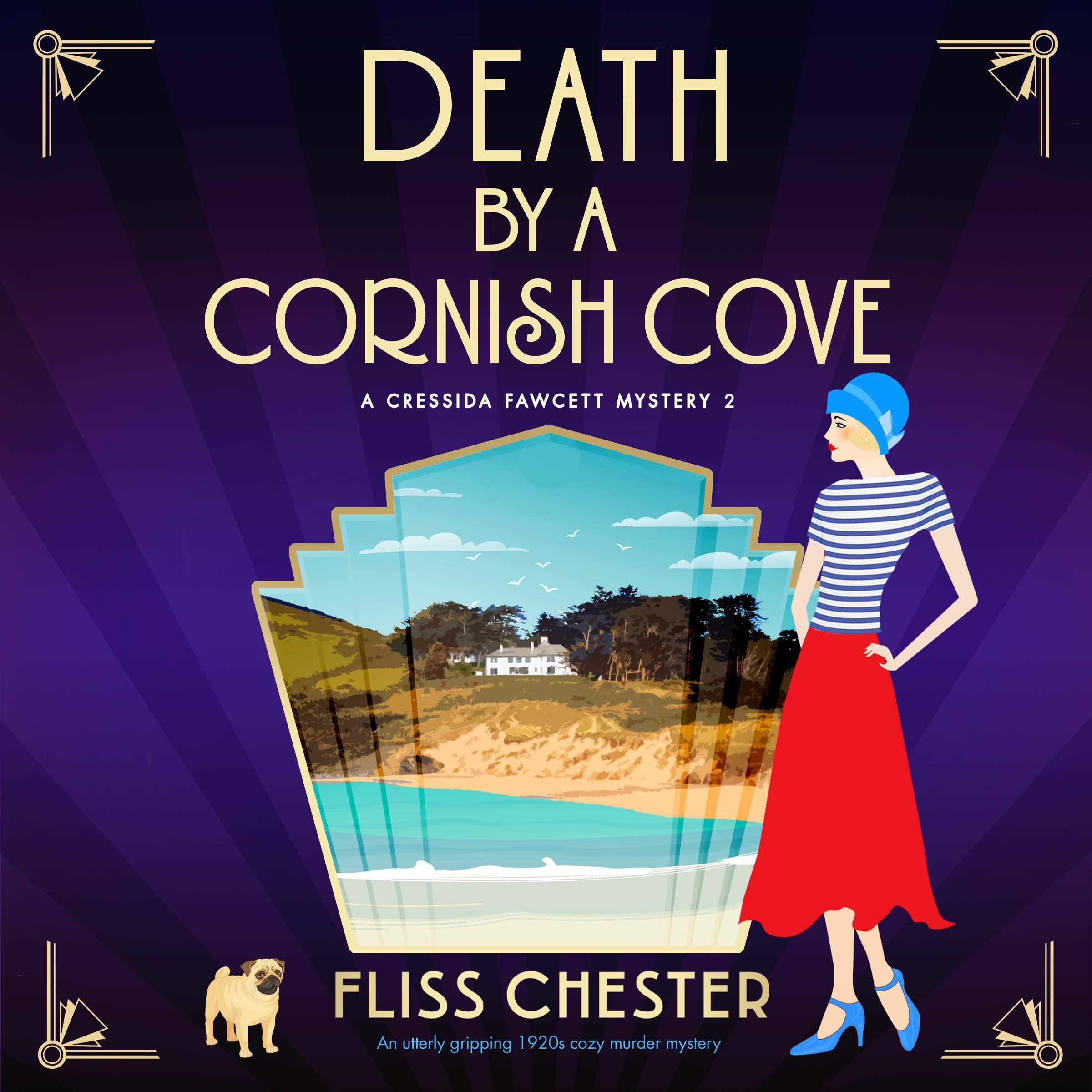 Cover art for Death by a Cornish Cove