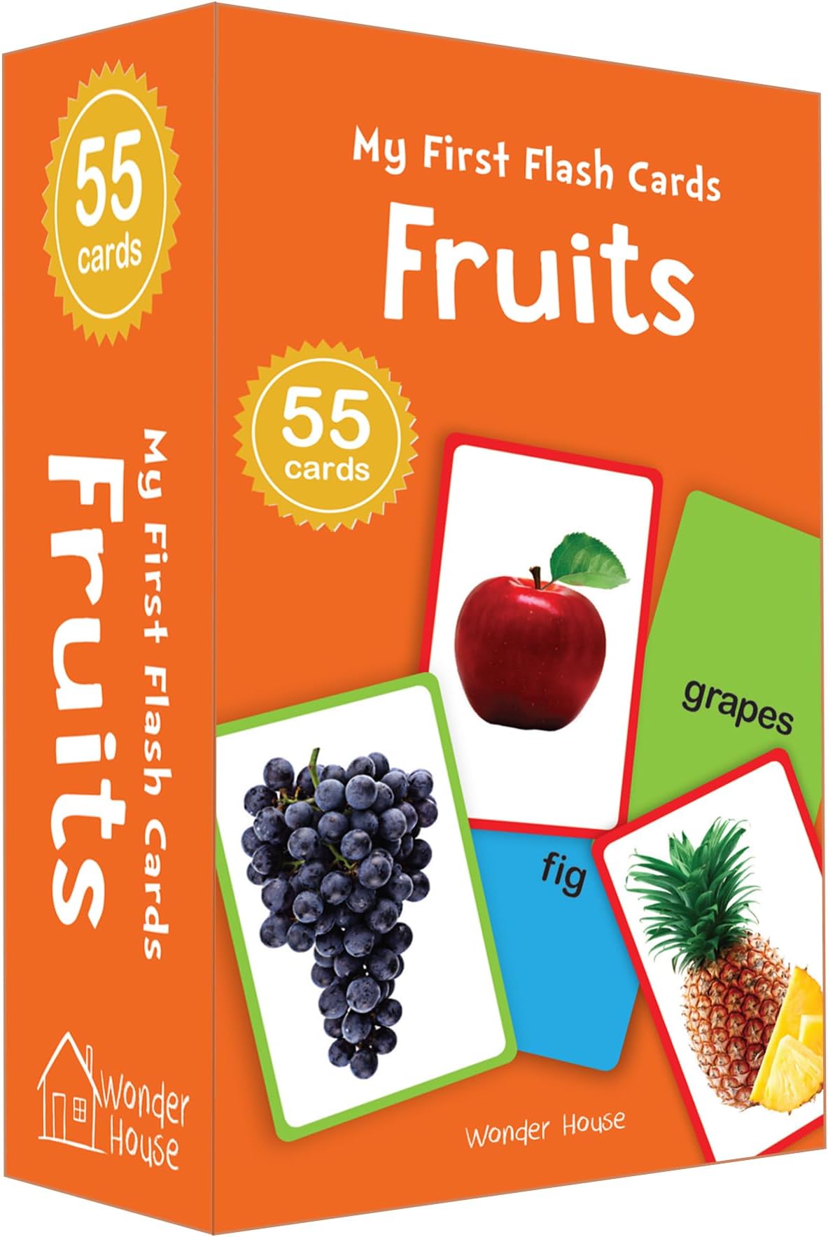 My First Flash Cards Fruits : 30 Early Learning Flash Cards For Kids