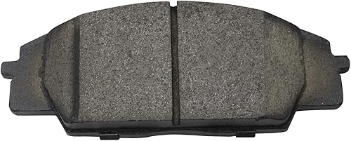 Miniatura 5 de TRQ Kit de pastillas de freno delanteras y traseras y rotores Kit de productos químicos de freno, pastillas de freno de cerámica compatible con