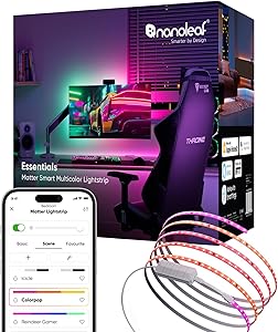 Nanoleaf Essentials Lightstrip 5M per illuminazione smart personalizzata