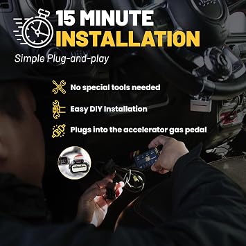 PEDAL COMMANDER for Mercedes Benz E-Class 2009-2020 Throttle Response Controller - Plug-and-Play, 4 Driving Modes, App Control, Throttle Controller Performance Mods, E-Class Parts