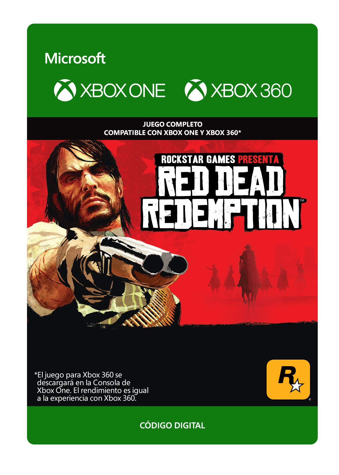 Red Dead Redemption para Xbox 360, formato digital con código de descarga 2