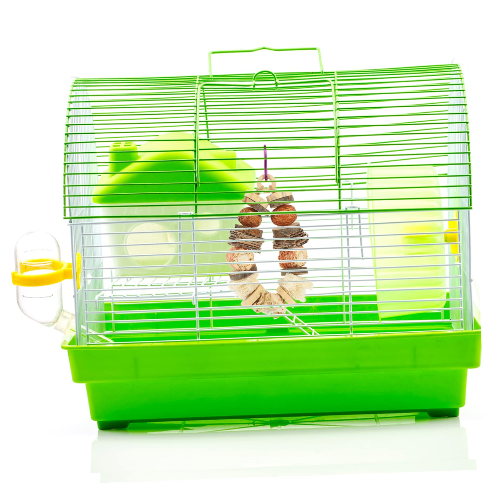 Beaupretty 4pièces Jouet à Mâcher pour Rongeurs Accessoire De Divertissement pour Hamsters Cobayes Et Petits Animaux avec pour Cage