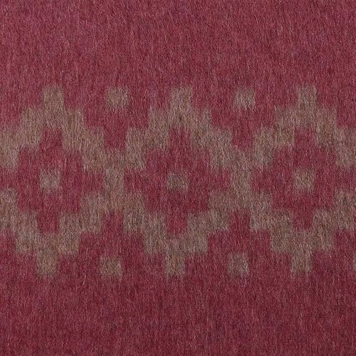 Miniatura 199 de Manta gruesa de lana de alpaca pesada para acampar al aire libre en interiores, mantas suaves de lana de alpaca peruana que vienen en diseño étnico