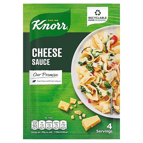 Knorr Mezcla de salsa de queso 1.16 oz, paquete de 3 (3 x 1.16 onzas) receta irlandesa