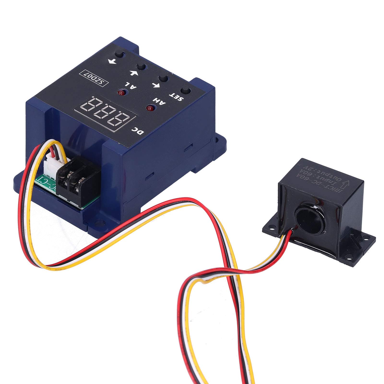Ampèremètre à Affichage Numérique, Interrupteur de Détection de Courant, contre les Surcharges SZD07 DC8 35 V DC 8 V à 35 V, Relais de Mesure, Sortie D'alarme