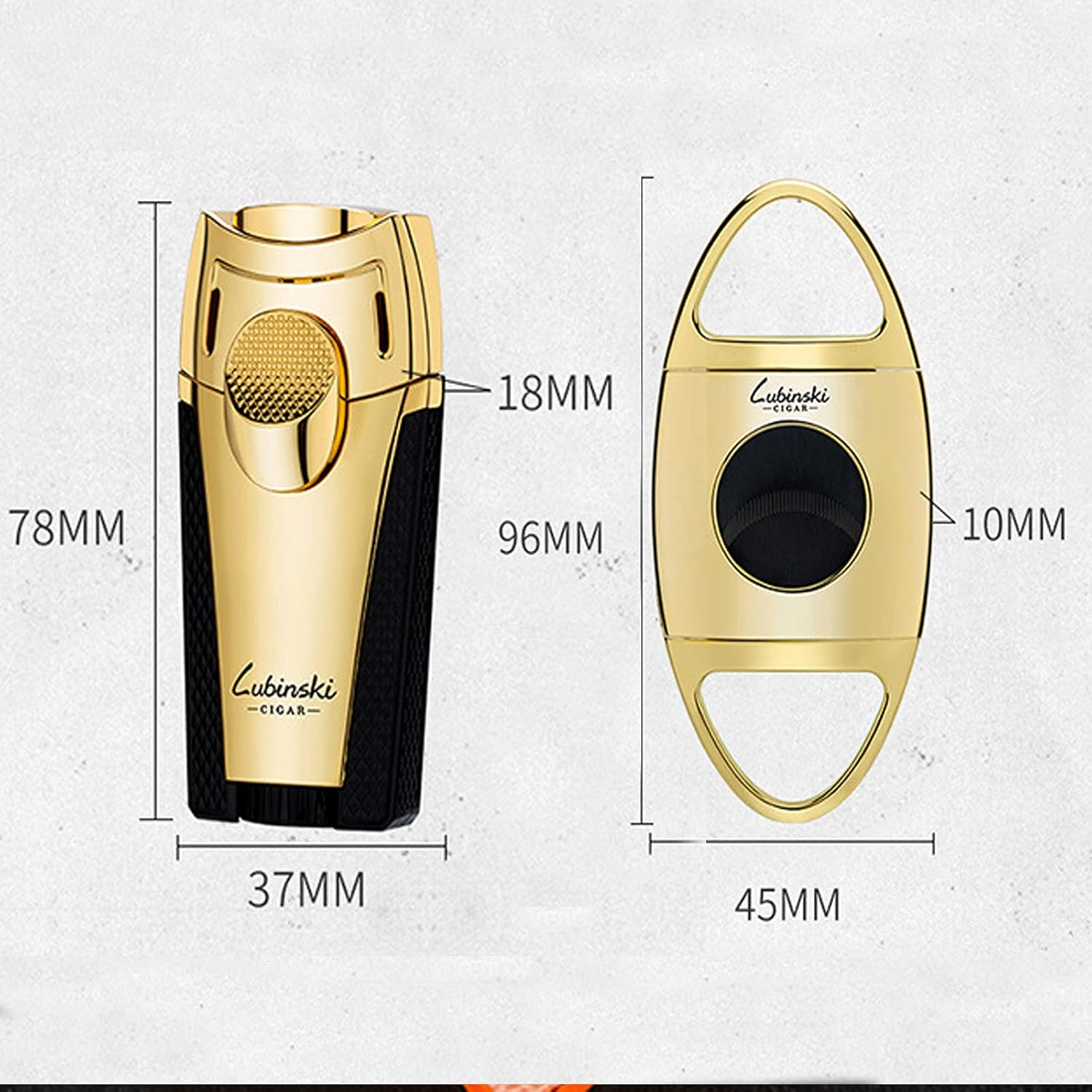 オイルライター シガーカッター 防風 スリム シガー ガスライター 軽量 直噴ライター 屋外使用可 注入式 バーベキュー ハイキング