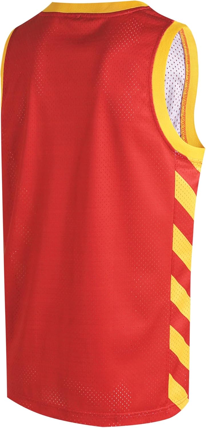 Pullonsy Men's Mesh Athletic Basketball Jersey V-Neck Hip Hop Sports Shirts Fans Tank Top - Image 3