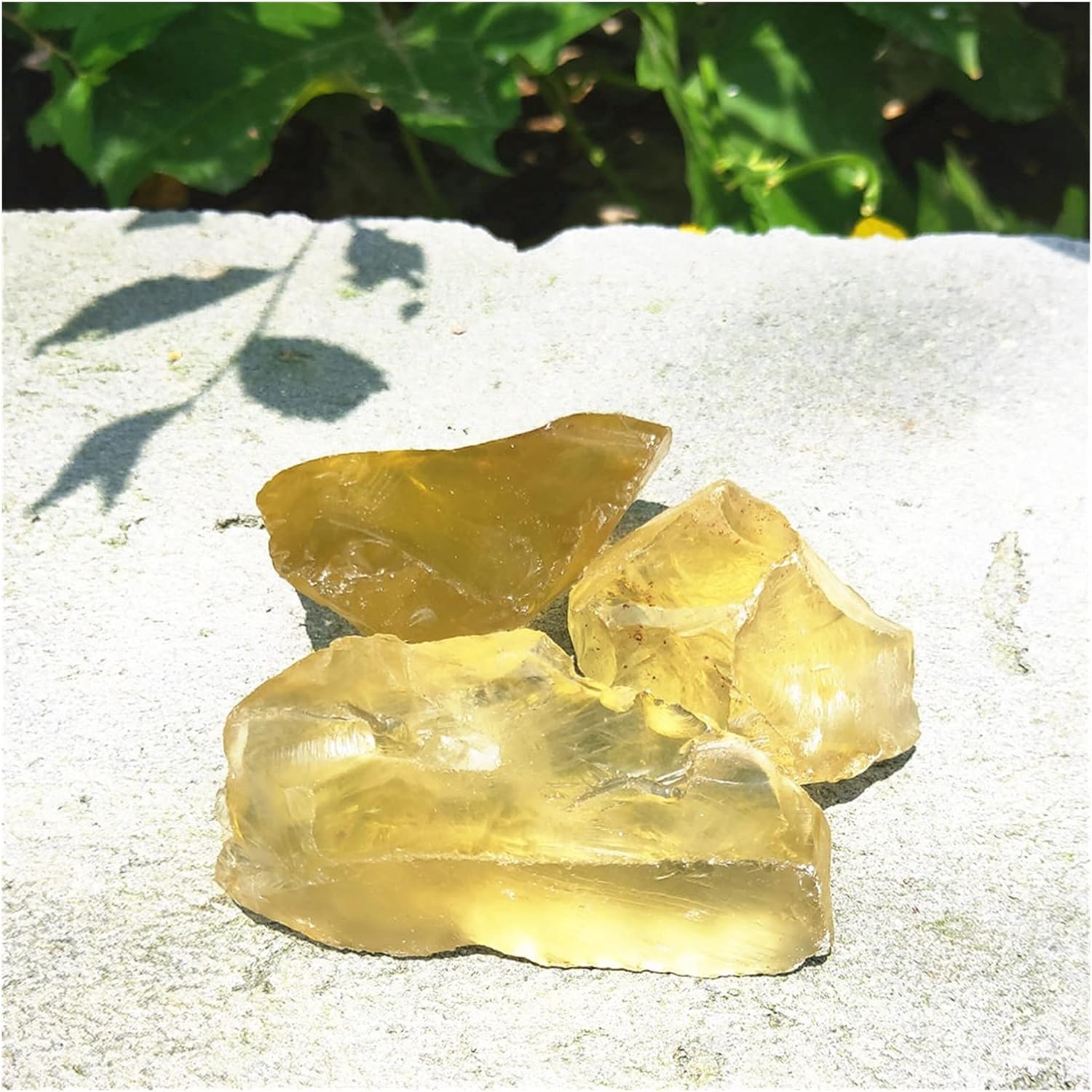 FIDEMM Natural Crystal Rough Natural Raw Mineral Citrine Crystal Yellow Quartz Rough Scottish Topaz Stone Healing (Size : 75-95g (1pcs))