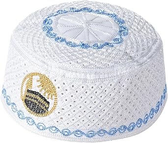 Kufi Kippah Skull Cover Traditional Design Lightweight Woven for Religious Ceremonies and Daily Wear Breathable Yarmulke