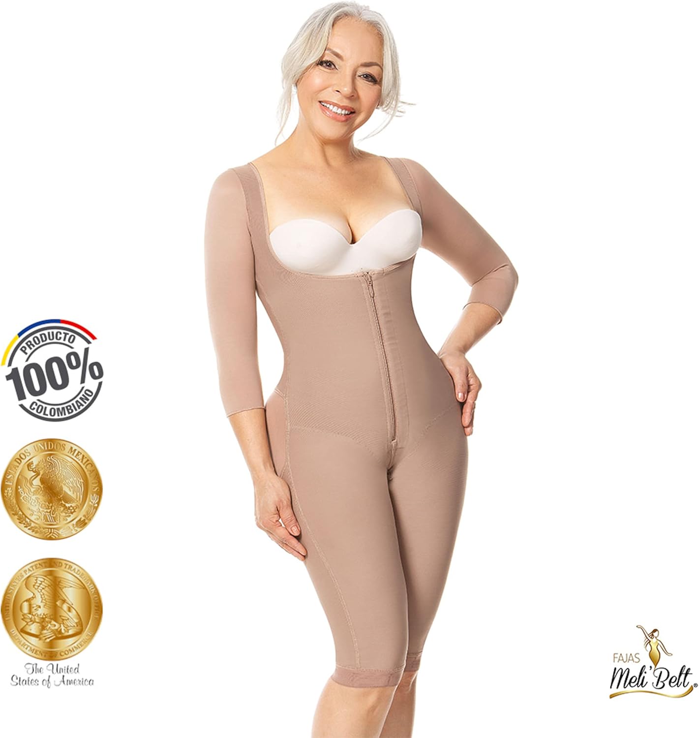 Melibelt 3022 Fajas Colombianas Reductoras Y Moldeadoras Compression Garment Shapewear For Women - Image 4