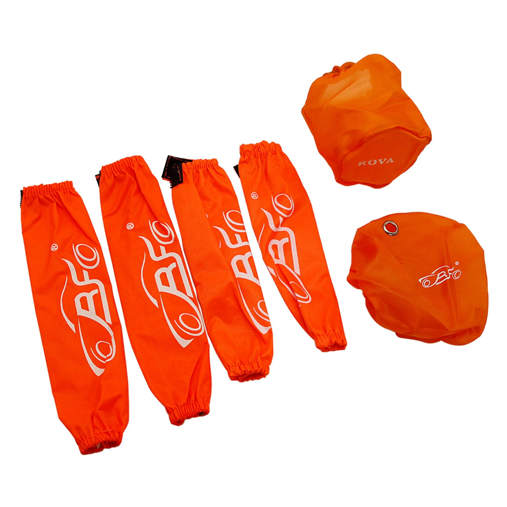 FLMLF Pull Start Cover Air Filter Covers Shock Absorption Cover for CY Zenoah Engine for 1/5 HPI Rofun Rovan Km Baja 5T 5B 5SC Rc Parts (Orange)