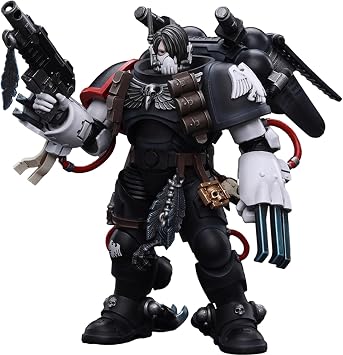 JOYTOY Warhammer 40k Raven Guard Chapter Master Kayvaan Shrike 1/18 Action Figure Collect and Display Model