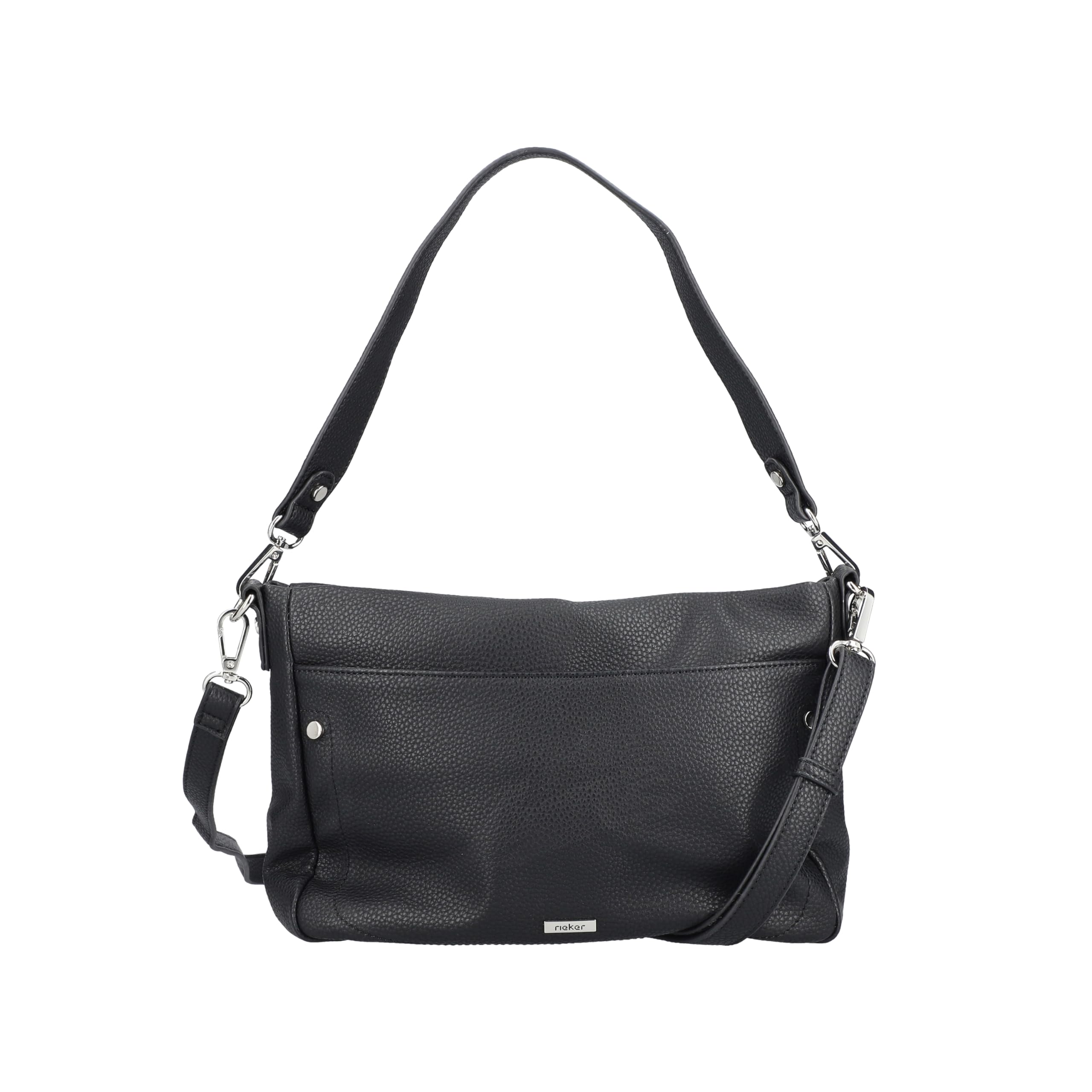 Rieker Women's H1641 Shoulder Bag, Black, black, S
