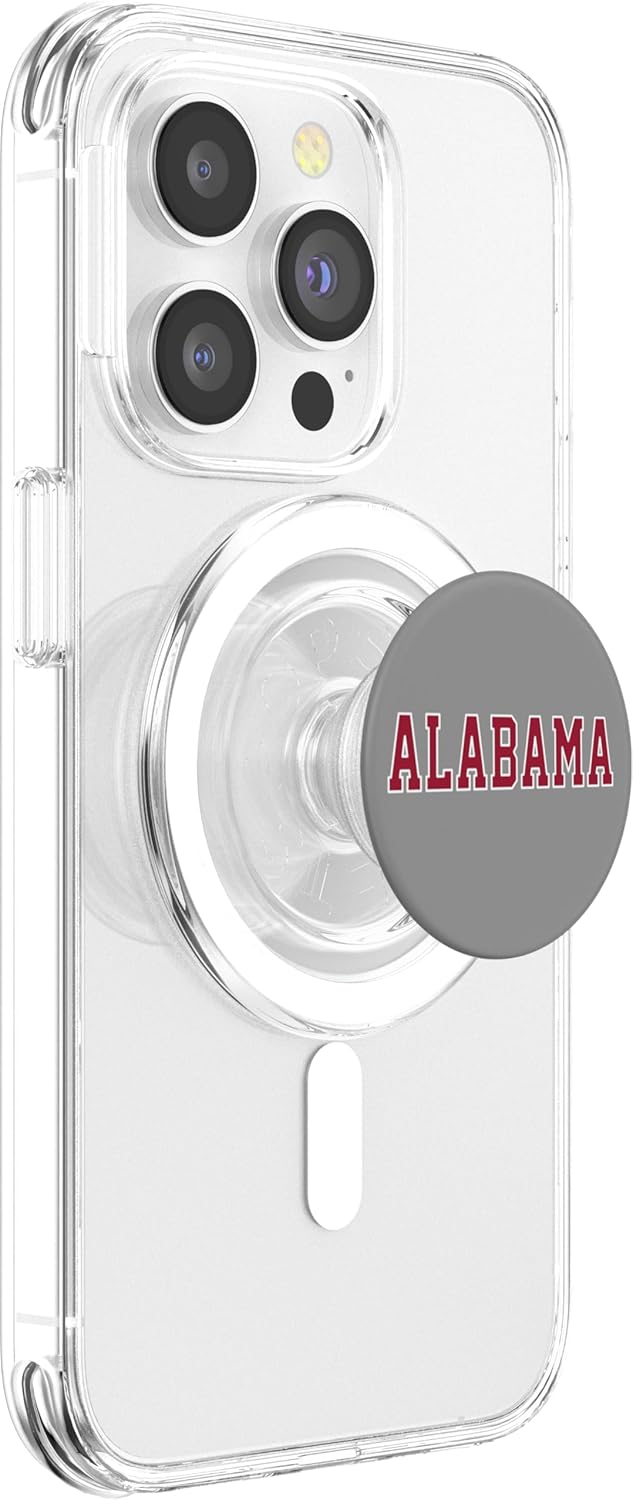 Vintage Alabama Men Alabama Women Retro Red T-Shirt Tee Gift PopSockets PopGrip for MagSafe