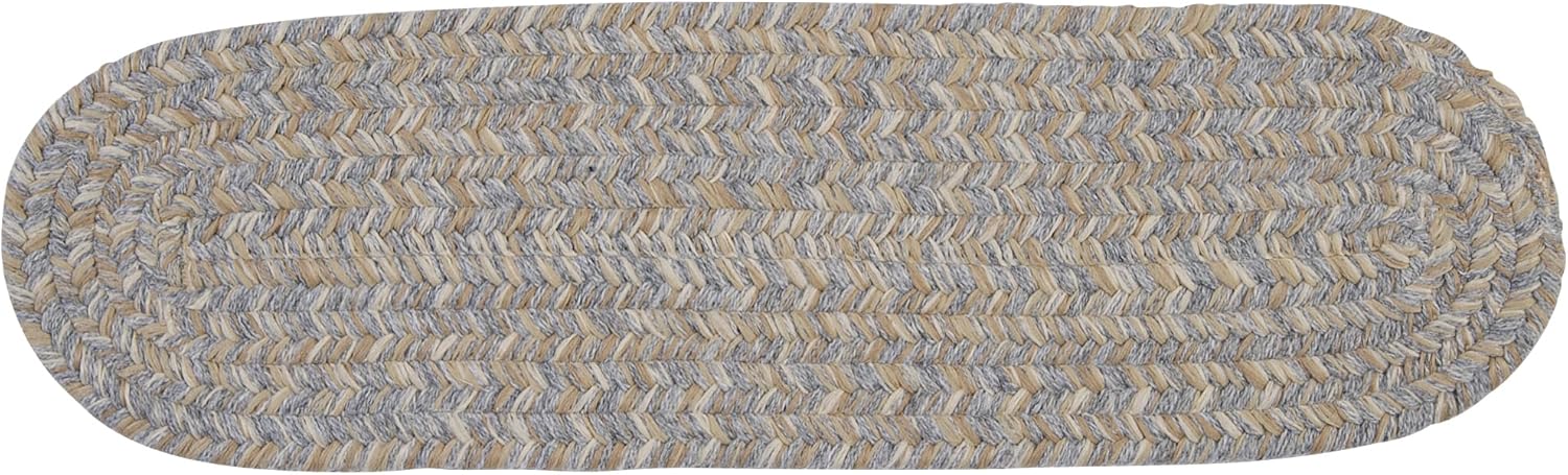 Colonial Mills Tremont Stair Tread, Gray, Set of 13