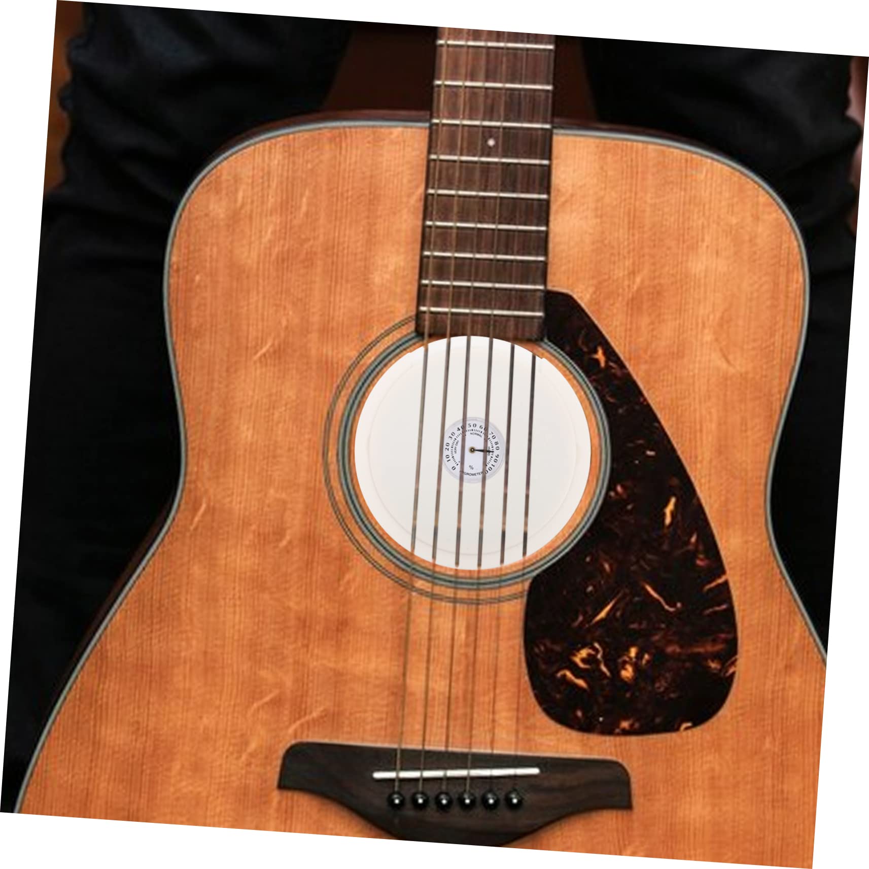 HEMOTON 2 Umidificatori Per Chitarra Acustica Kit Per La Della Chitarra Con Umidificatore Per Buca Sonora E Igrometro