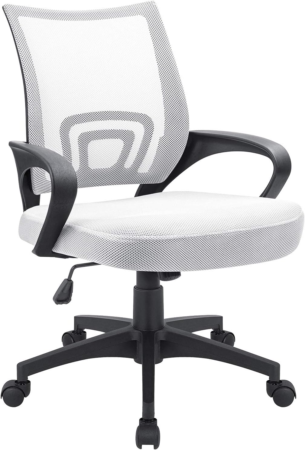 Devoko Office Chair Ergonomic Mid Back Swivel Mesh Chair