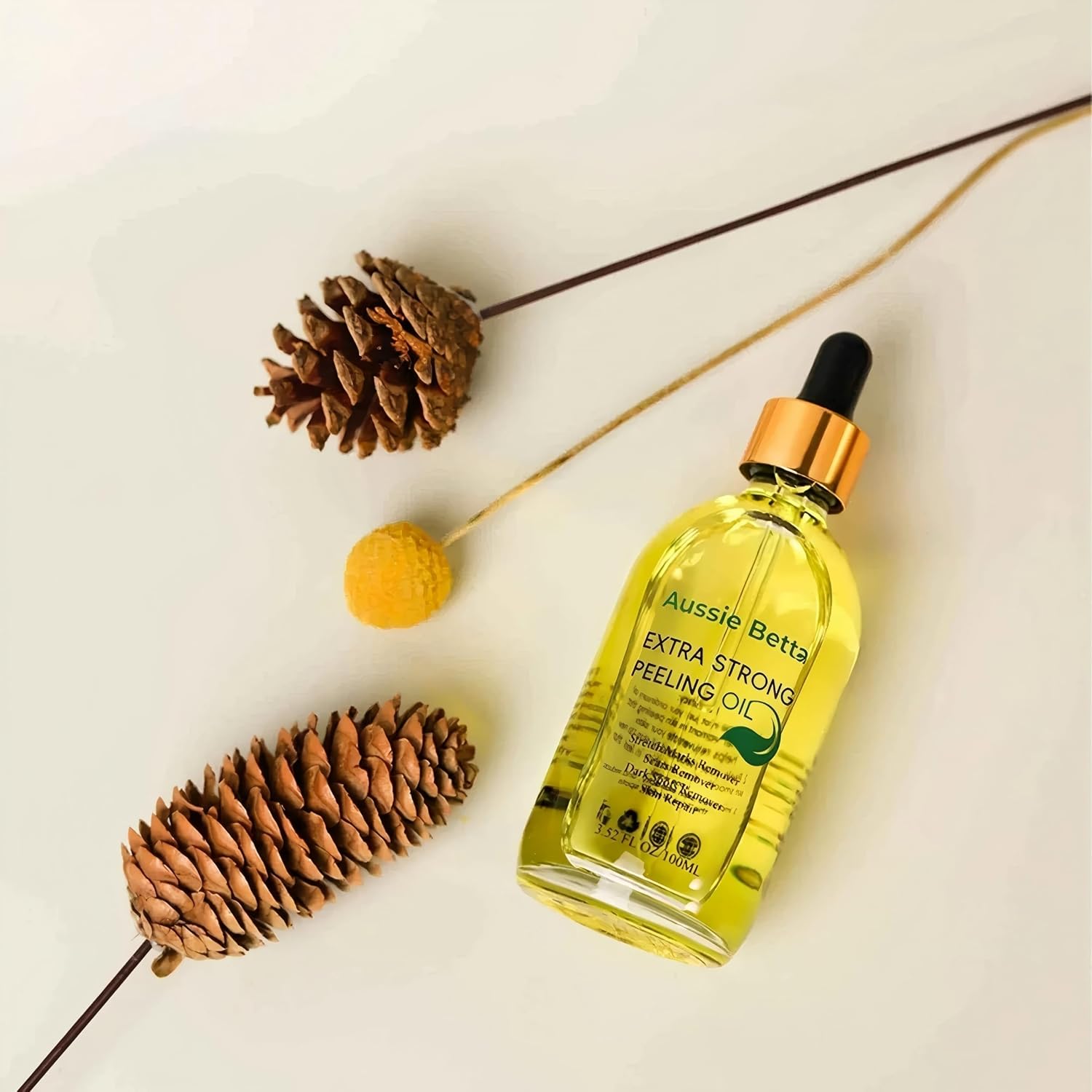 Extra Strength Body Peeling Oil for Dark Spots & Uneven Skin Tone, Exfoliating Body Oil with Salicylic Acid, Licorice Root & Centella Asiatica (1 Pack)