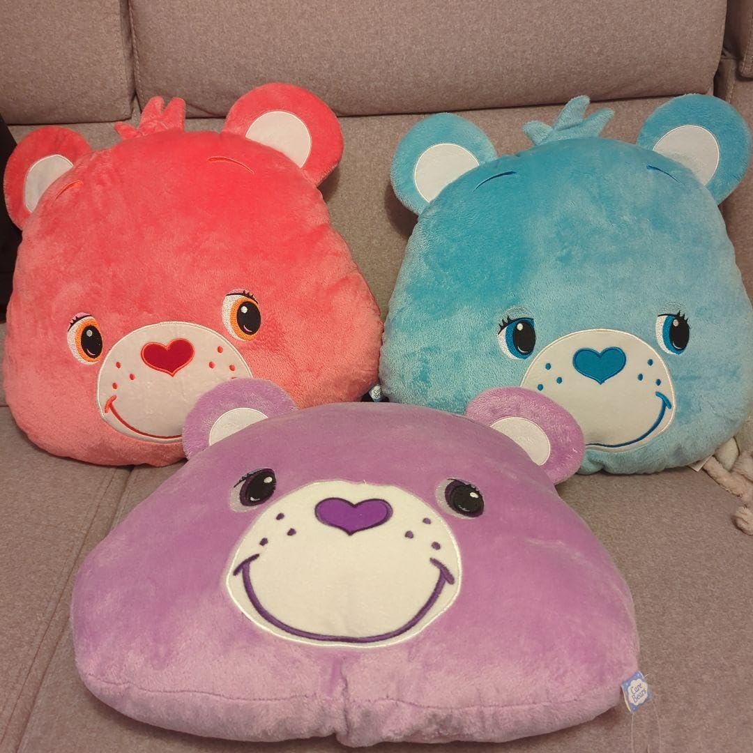 Amazon.co.jp: ケアベア CareBears フェイスクッション 3個 : おもちゃ